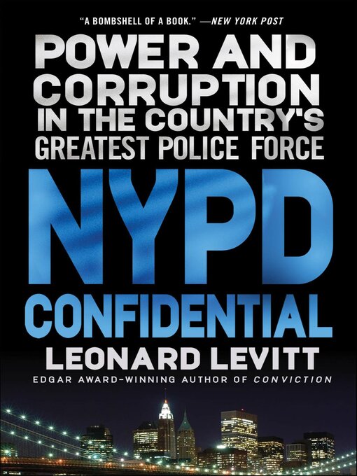 Title details for NYPD Confidential by Leonard Levitt - Available